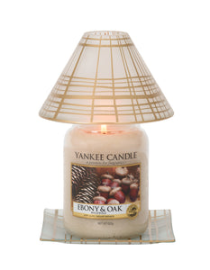 COPPER ELEGANCE -Yankee Candle- Paralume e Piatto Grande