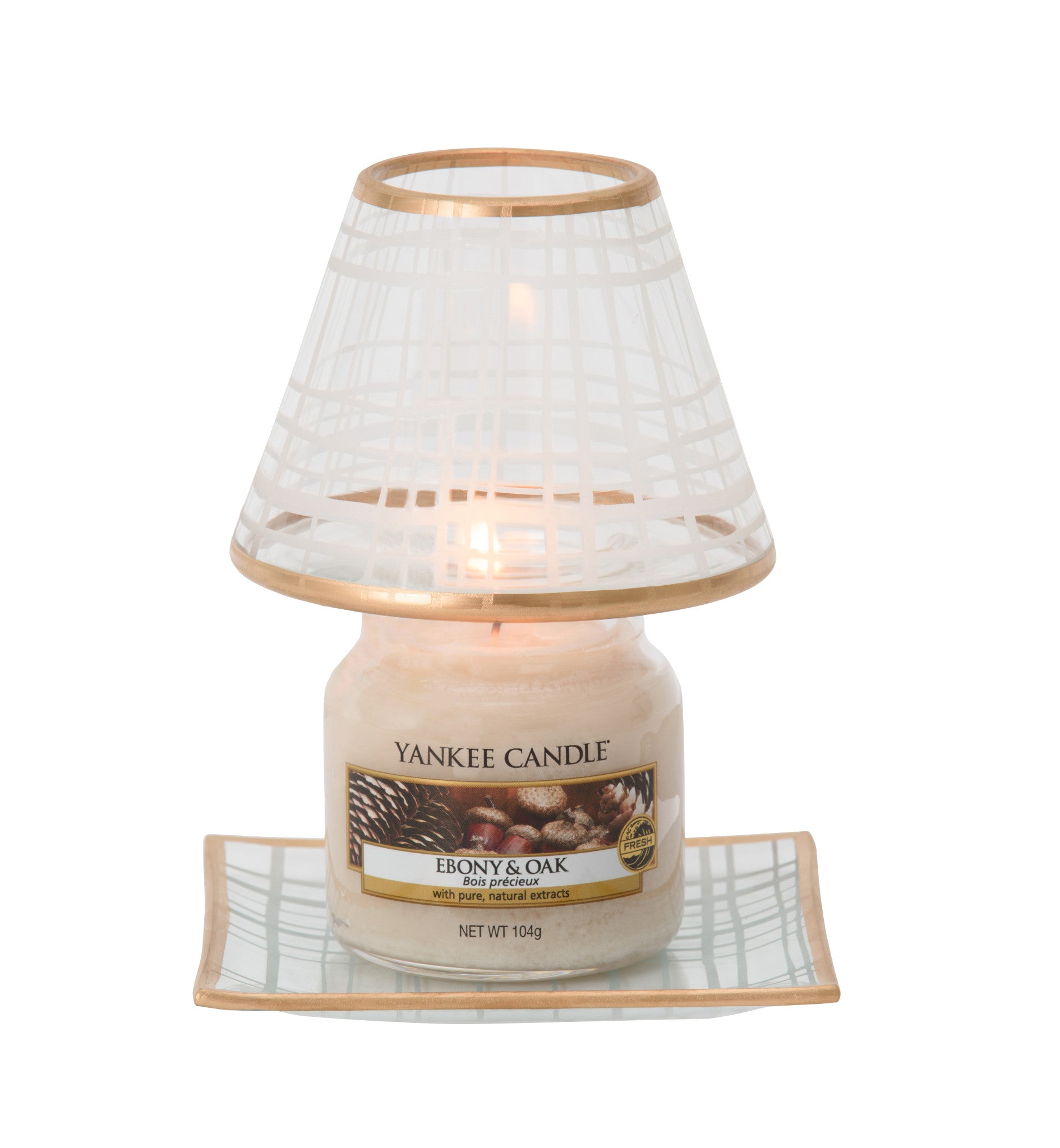 COPPER ELEGANCE -Yankee Candle- Paralume e Piatto Piccolo