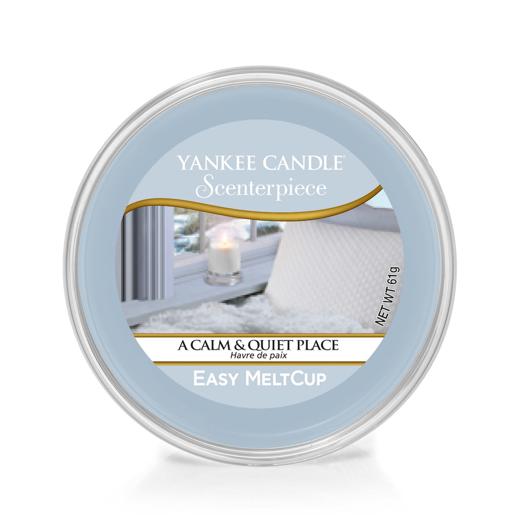 A CALM & QUIET PLACE -Yankee Candle- Easy MeltCup
