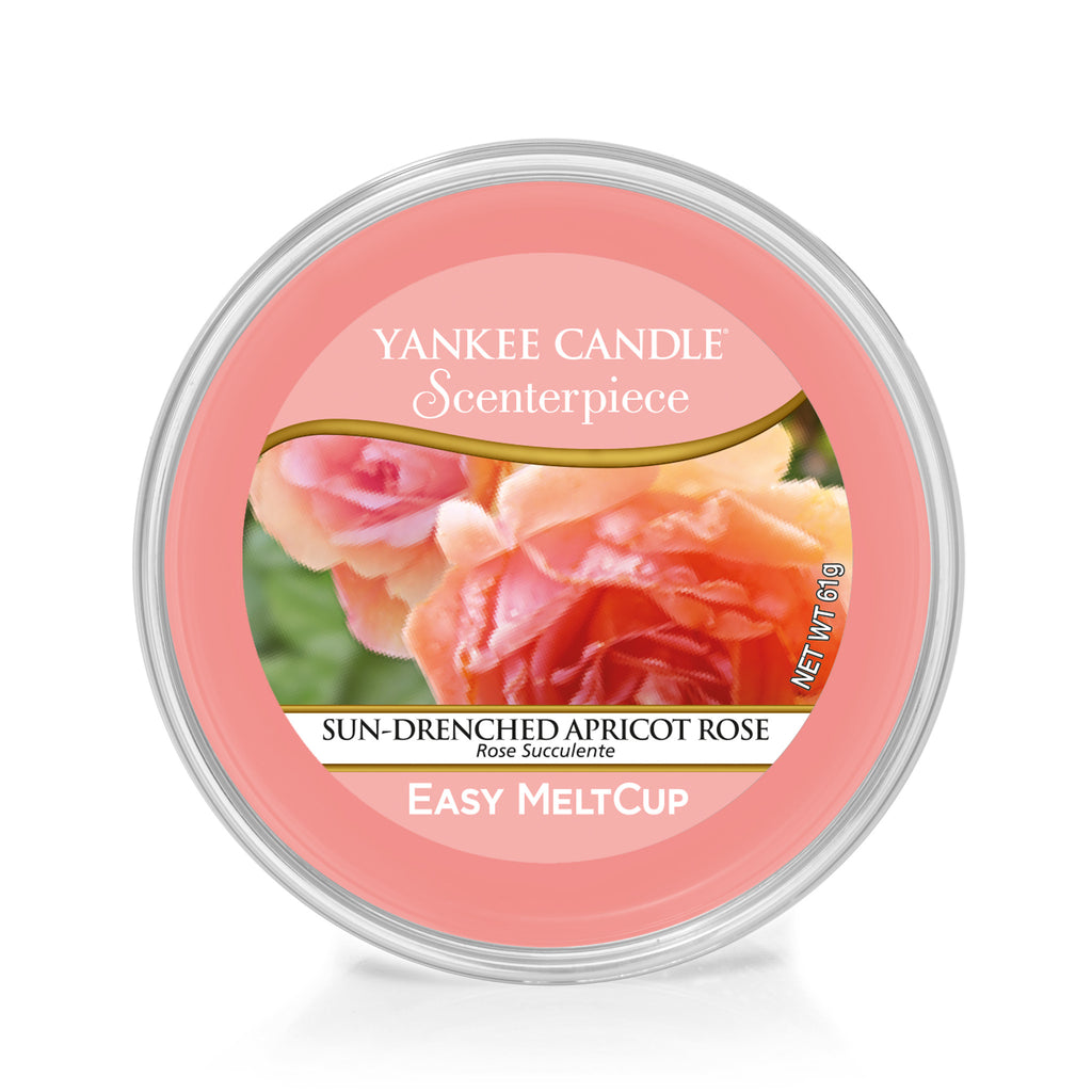SUN-DRENCHED APRICOT ROSE -Yankee Candle- Easy MeltCup