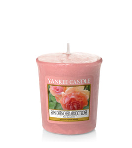 SUN-DRENCHED APRICOT ROSE -Yankee Candle- Candela Sampler