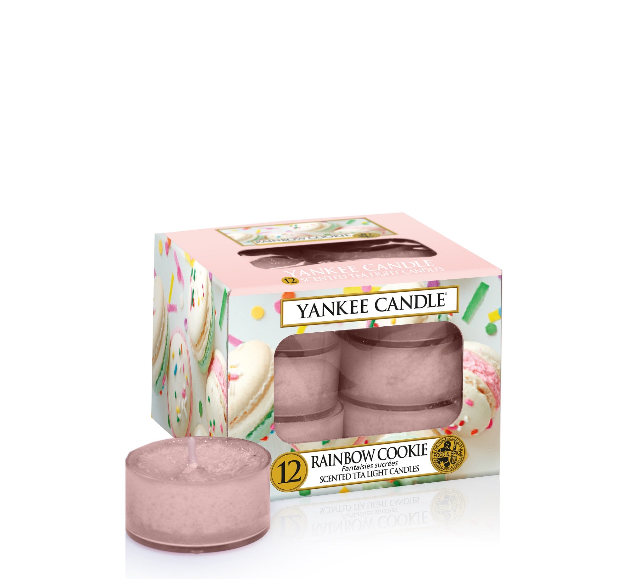 RAINBOW COOKIE -Yankee Candle- Tea Light