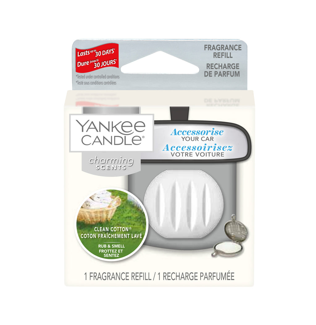 CLEAN COTTON -Yankee Candle- Charming Scents Ricarica di Fragranza