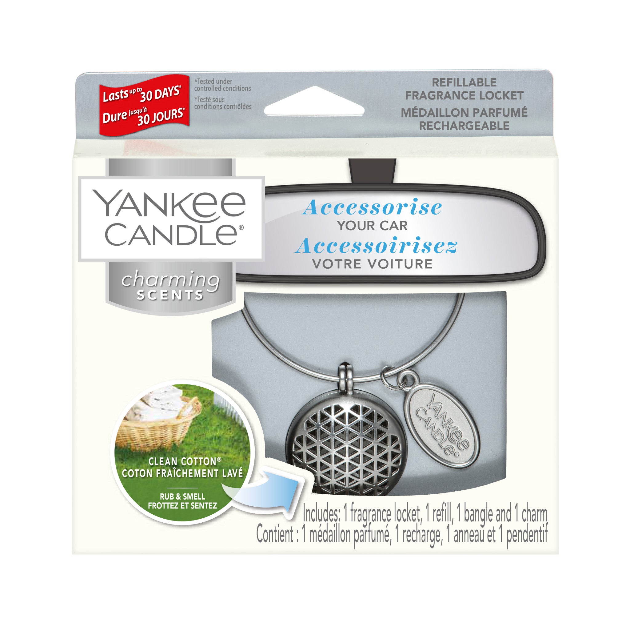 CLEAN COTTON -Yankee Candle- Charming Scents Kit Iniziale Geometric
