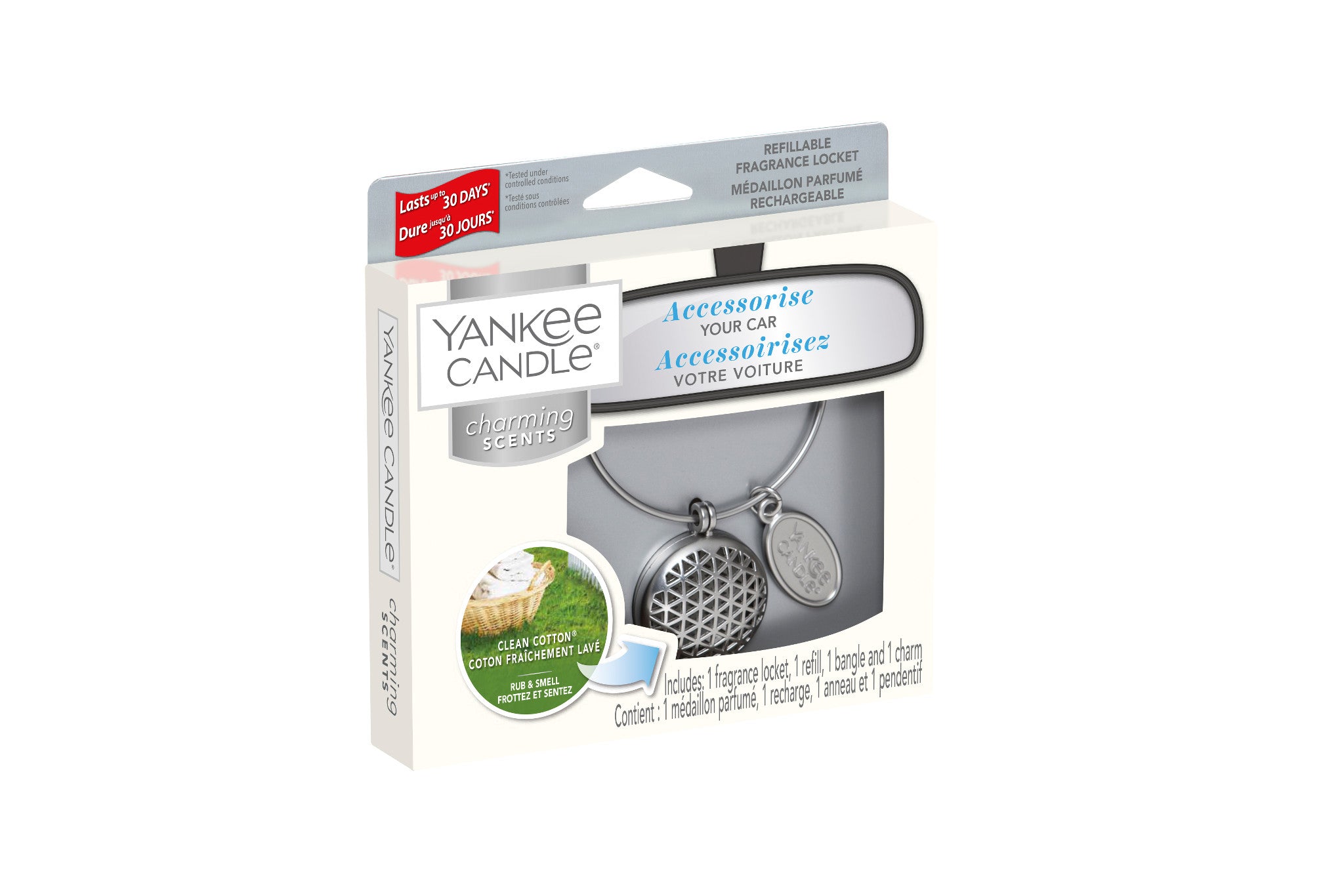 CLEAN COTTON -Yankee Candle- Charming Scents Kit Iniziale Geometric