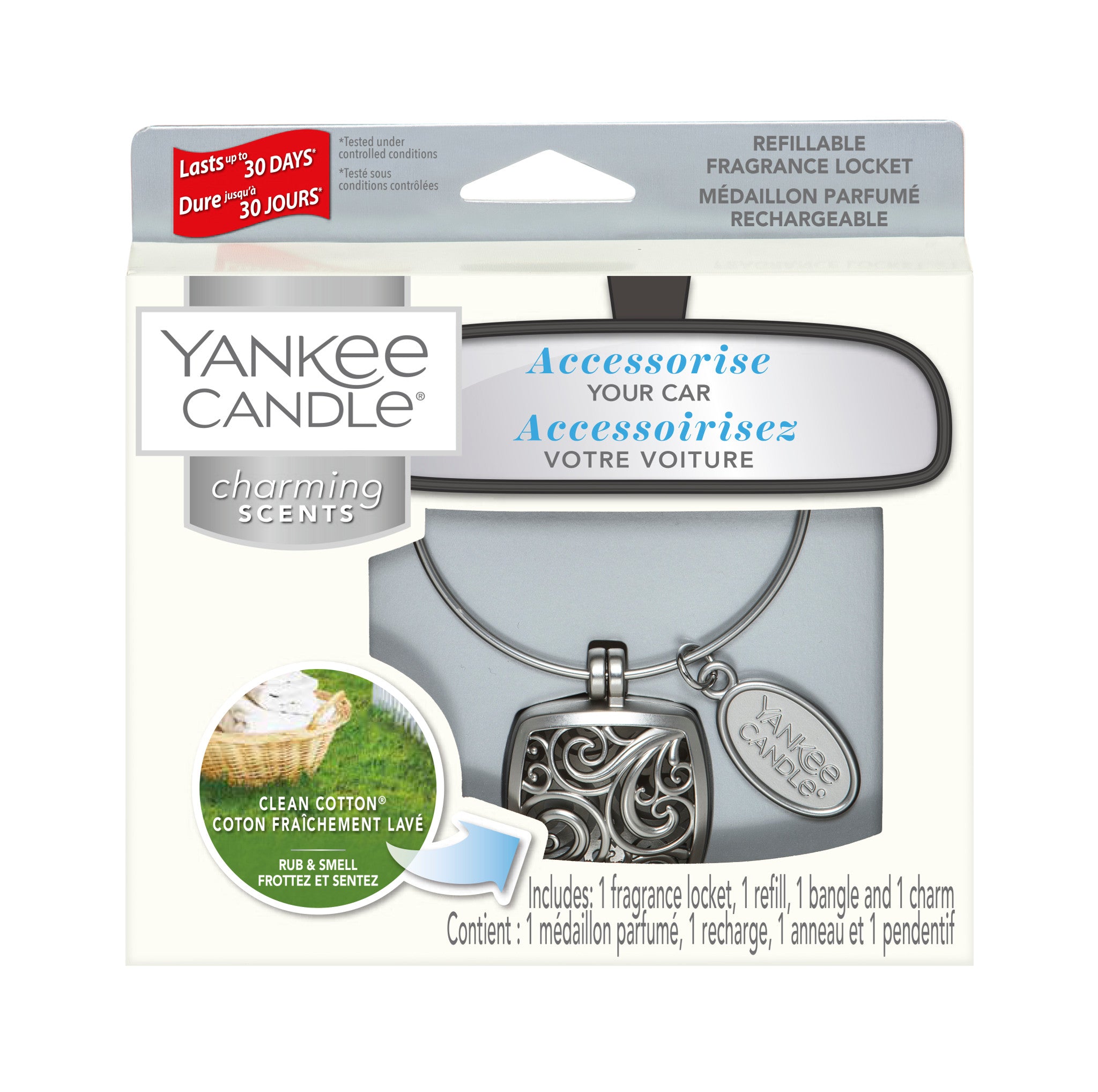 CLEAN COTTON -Yankee Candle- Charming Scents Kit Iniziale Square