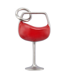 WINE GLASS -Yankee Candle- Charming Scents Ciondolo