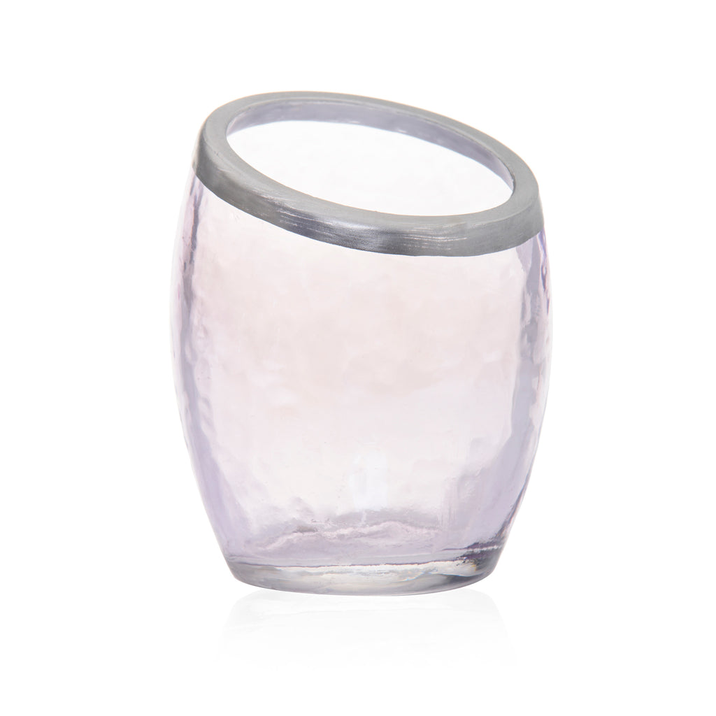 PEARLESCENT CRACKLE -Yankee Candle- Porta Candela Sampler Lilla