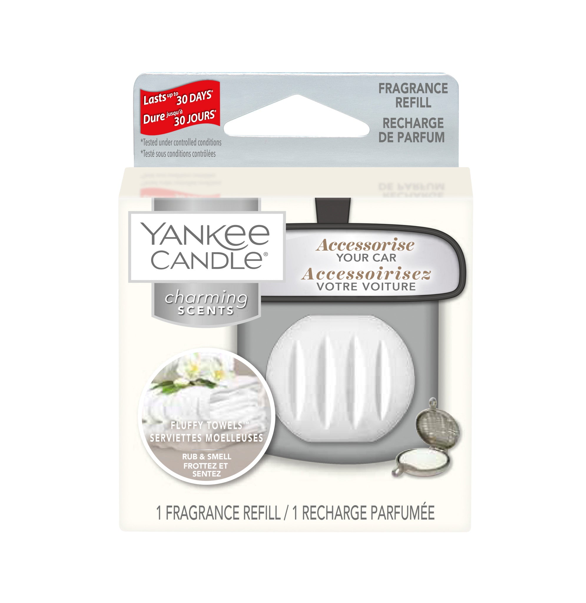 FLUFFY TOWELS -Yankee Candle- Charming Scents Ricarica di Fragranza