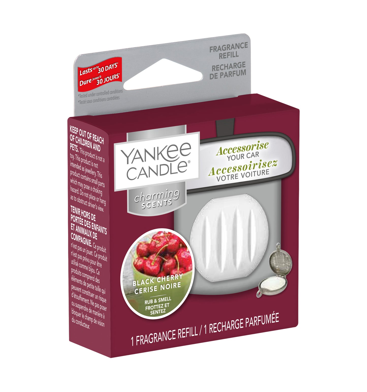 BLACK CHERRY -Yankee Candle- Charming Scents Ricarica di Fragranza