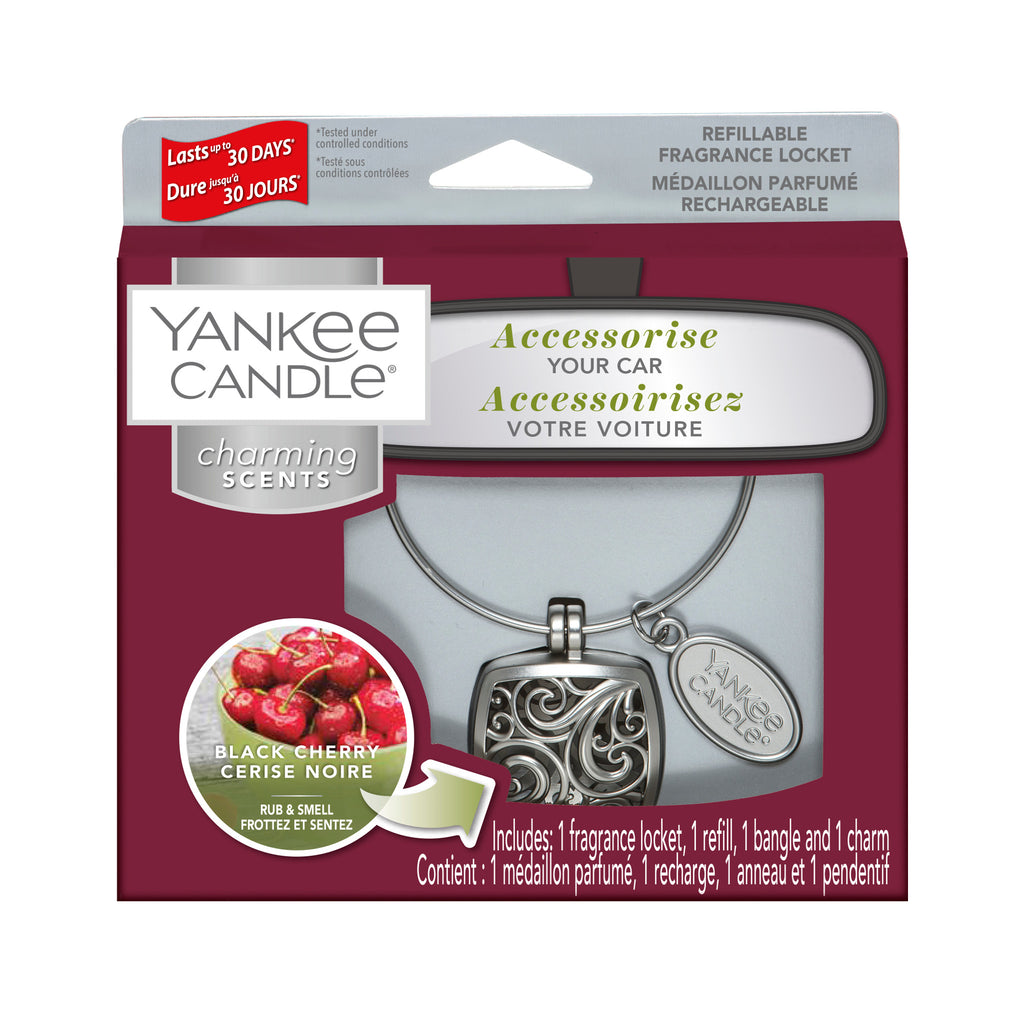 BLACK CHERRY -Yankee Candle- Charming Scents Kit Iniziale Square