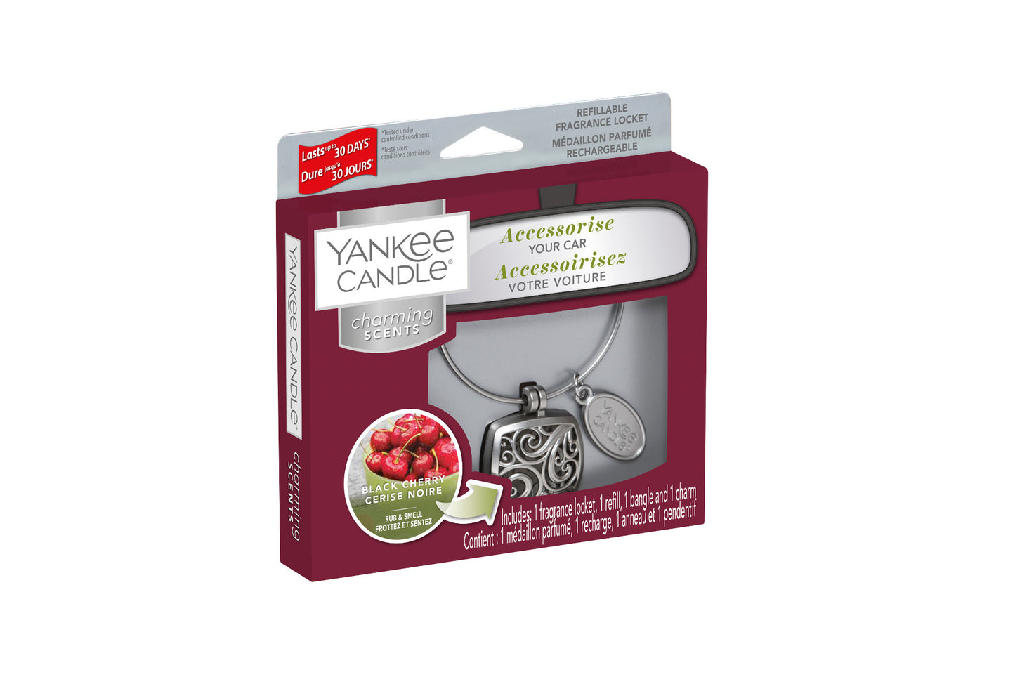 BLACK CHERRY -Yankee Candle- Charming Scents Kit Iniziale Square