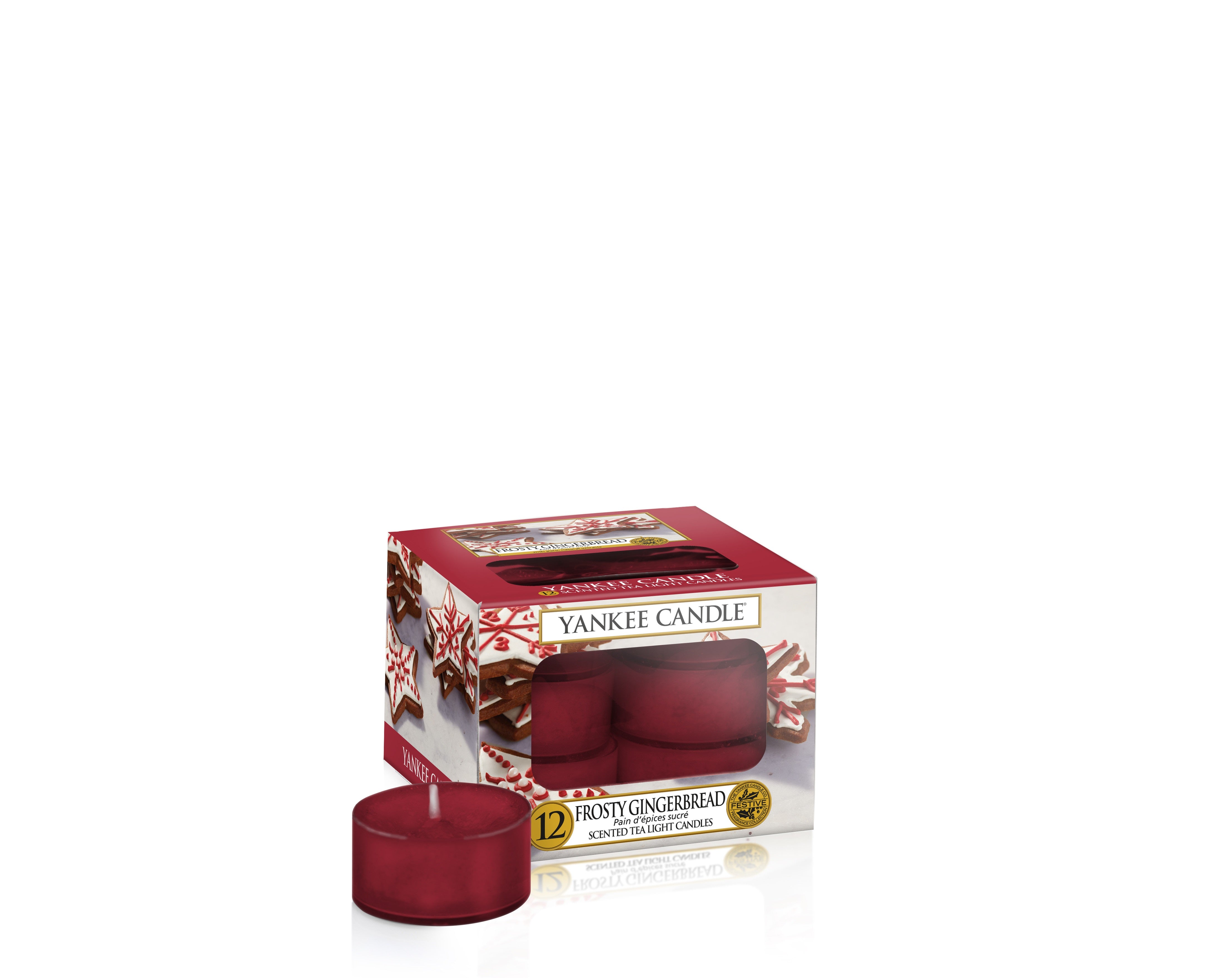 FROSTY GINGERBREAD -Yankee Candle- Tea Light