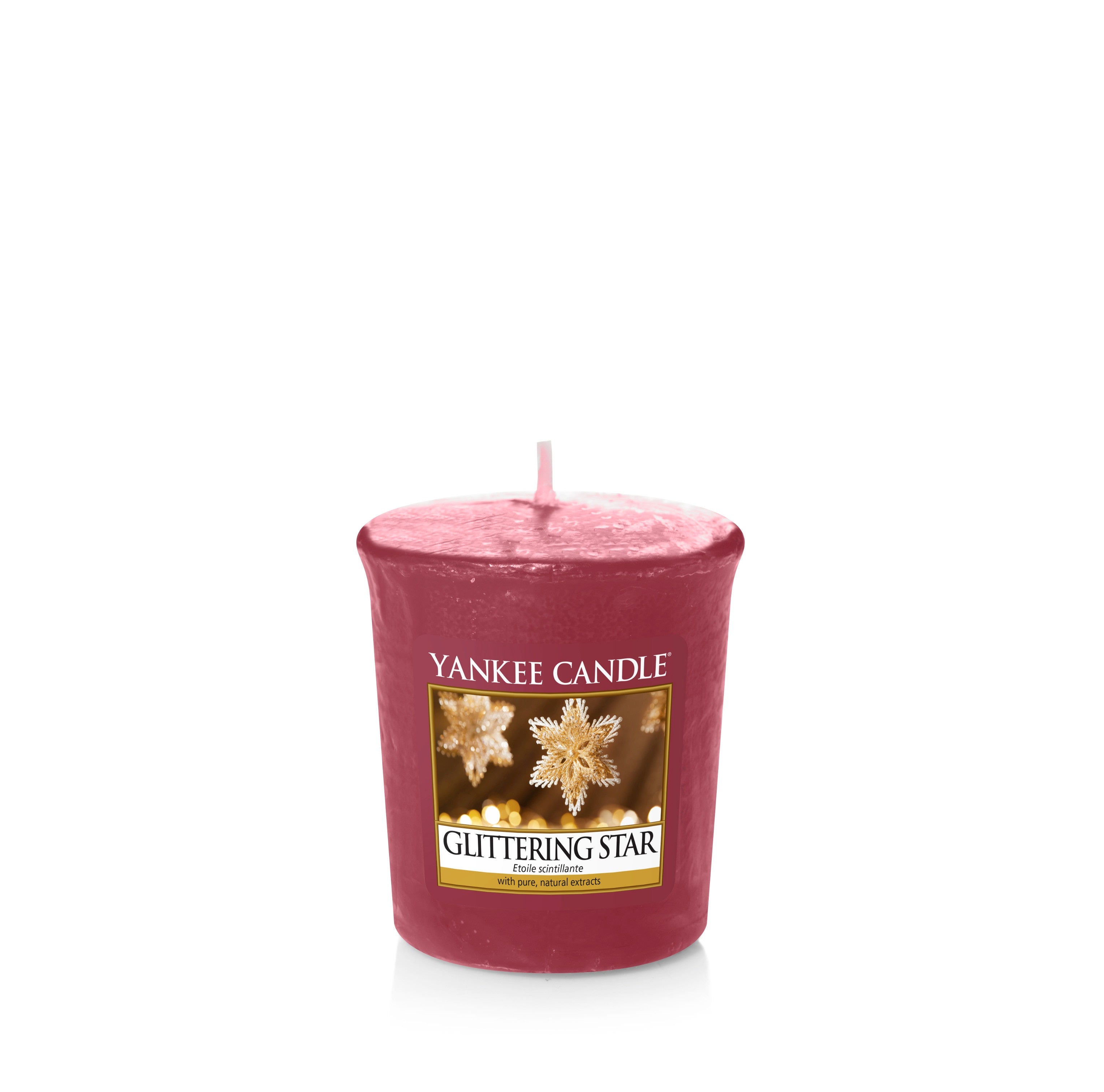 GLITTERING STAR -Yankee Candle- Candela Sampler