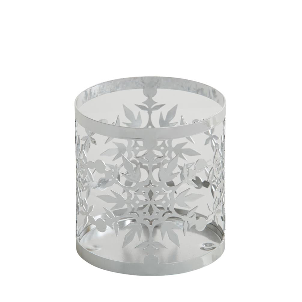 TWINKLING SNOWFLAKE -Yankee Candle- Porta Giara In Metallo