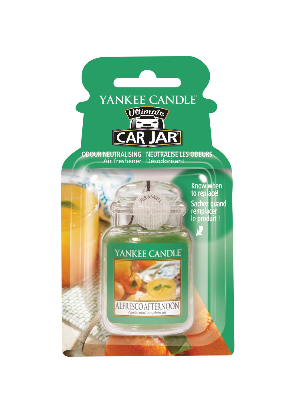 ALFRESCO AFTERNOON -Yankee Candle- Car Jar Ultimate