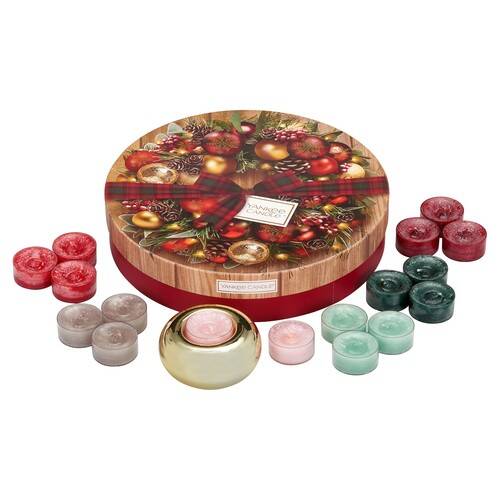 TEA LIGHT DELIGHT -Yankee Candle- Confezione Regalo Alpine Christmas
