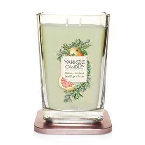 HOLIDAY GARLAND -Yankee Candle- Candela Grande