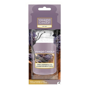 DRIED LAVENDER & OAK -Yankee Candle- Car Jar