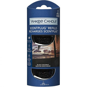 BLACK COCONUT -Yankee Candle- Ricarica Refill per Diffusore Elettrico ScentPlug