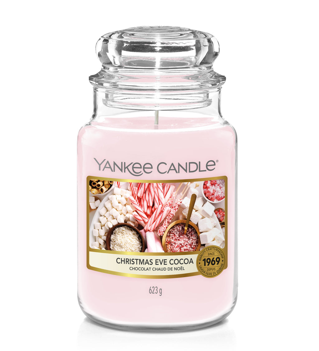 CHRISTMAS EVE COCOA -Yankee Candle- Giara Grande
