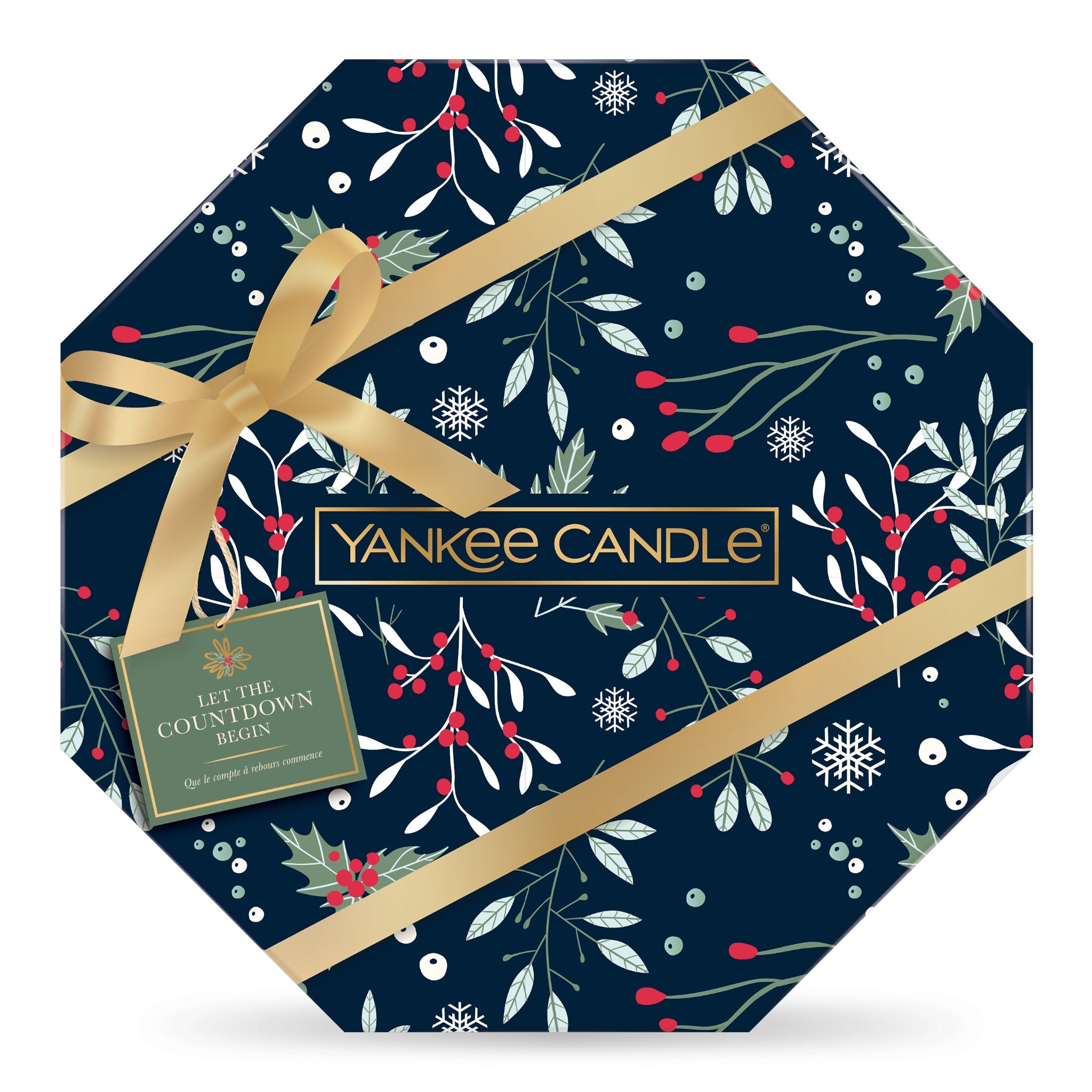 CALENDARIO DELL'AVVENTO GHIRLANDA -Yankee Candle- Confezione Regalo Countdown to Christmas