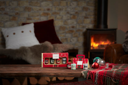 SET 4 CANDELE SAMPLER -Yankee Candle- Confezione Regalo Alpine Christmas