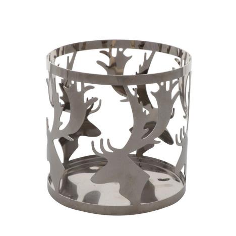 NORDIC STAG -Yankee Candle- Porta Giara In Metallo