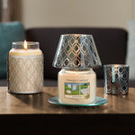 SAVOY -Yankee Candle- Paralume e Piatto Grande Blu