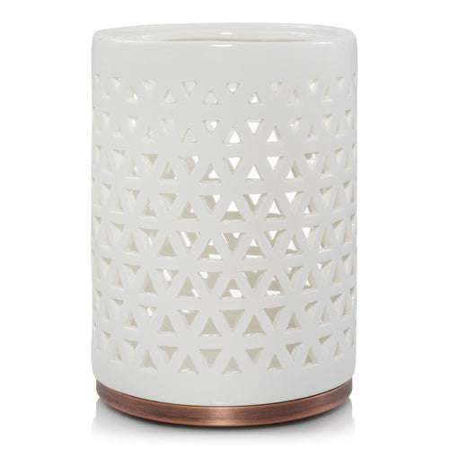 BELMONT -Yankee Candle- Porta Giara Ceramica con base in Metallo
