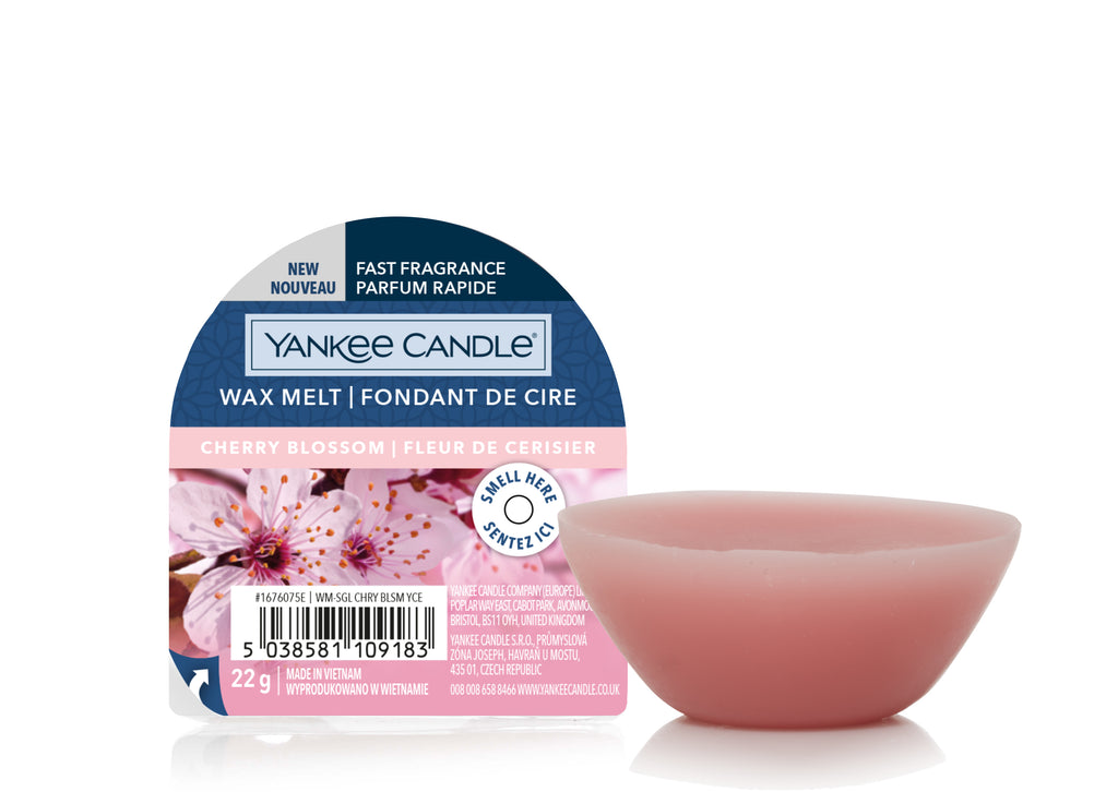 CHERRY BLOSSOM -Yankee Candle- Tart Cera da Fondere