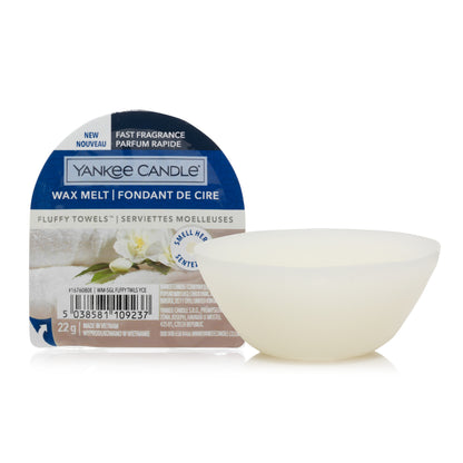 FLUFFY TOWELS -Yankee Candle- Tart Cera da Fondere