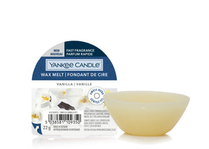 VANILLA -Yankee Candle- Tart Cera da Fondere