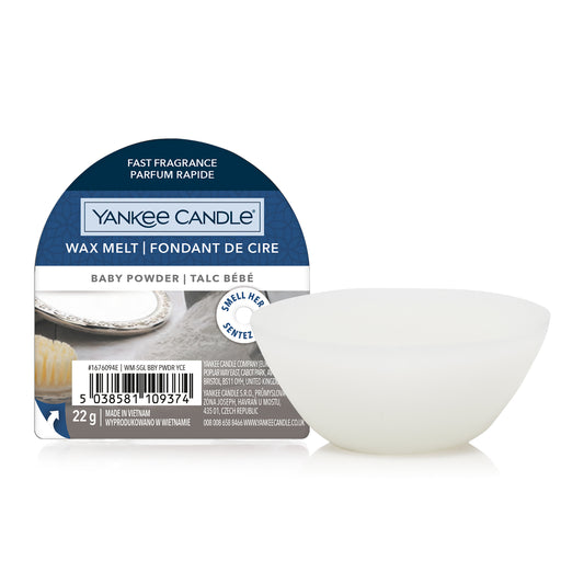 BABY POWDER -Yankee Candle- Tart Cera da Fondere