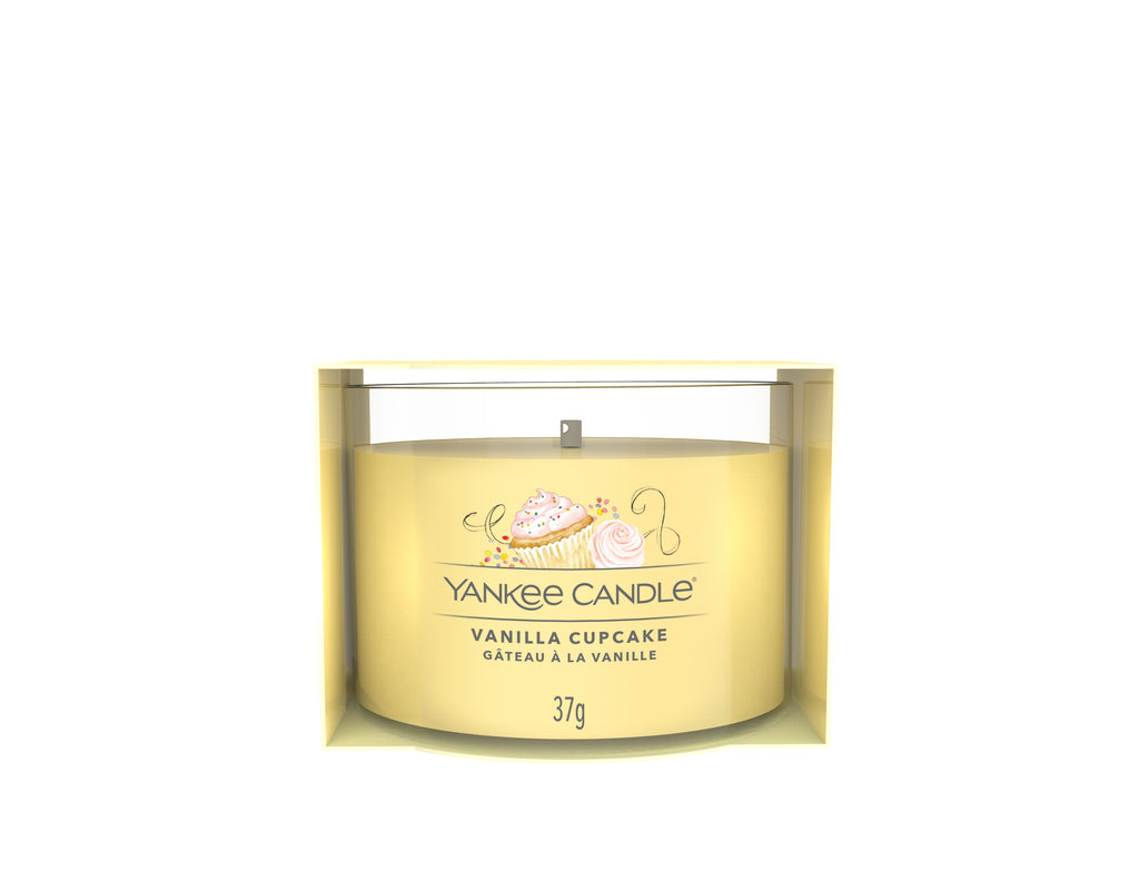 VANILLA CUPCAKE - Yankee Candle - Candela Votive in Vetro