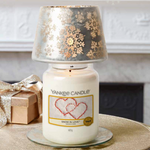 SNOWFLAKE FROST -Yankee Candle- Paralume e Piatto Grande