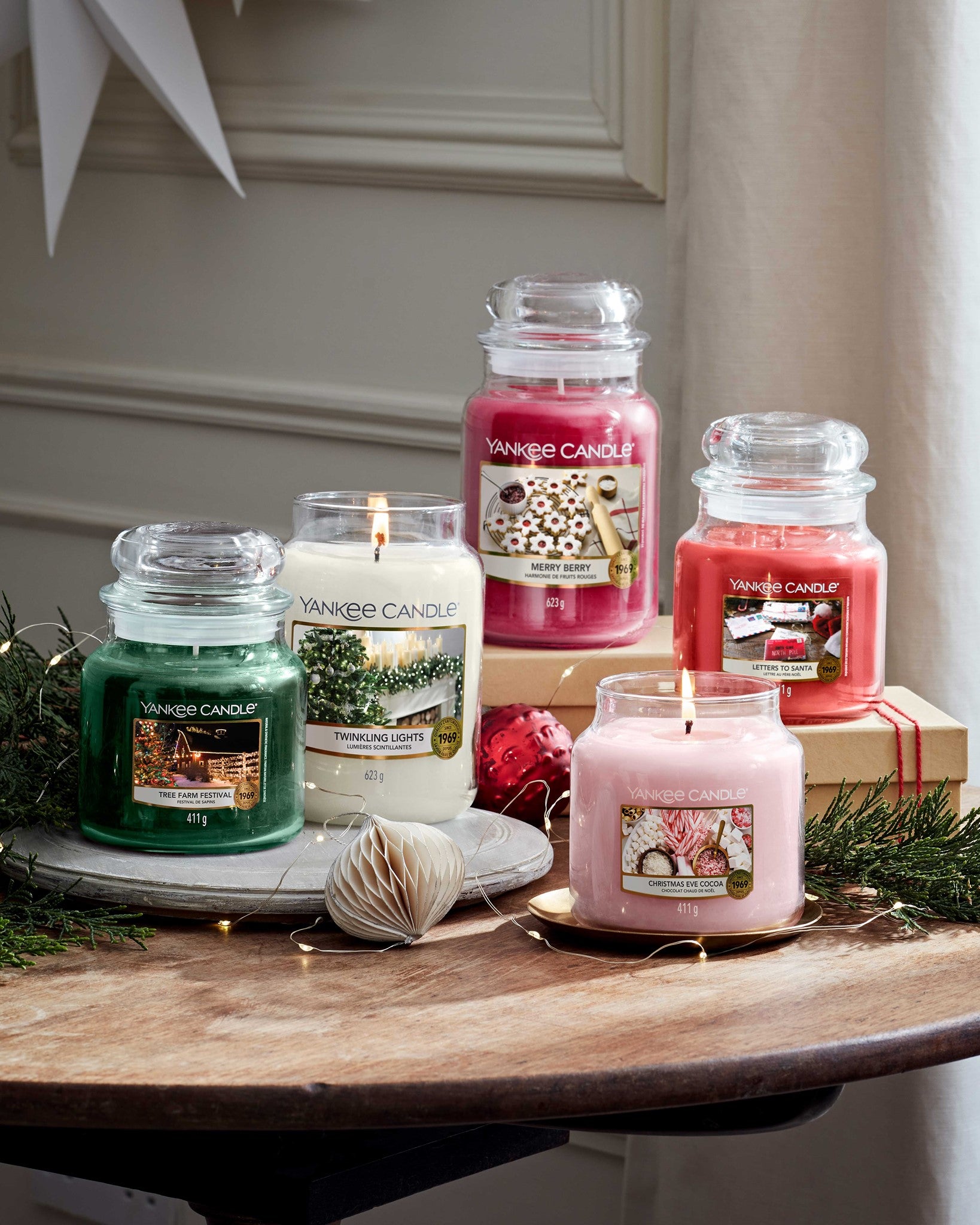 TREE FARM FESTIVAL -Yankee Candle- Candela Sampler – Candle With Care