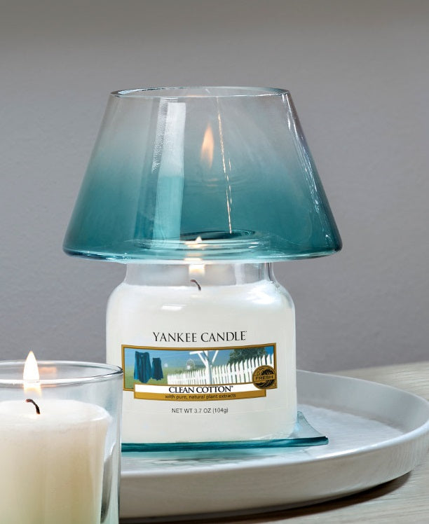 SAVOY -Yankee Candle- Paralume e Piatto Piccolo Blu