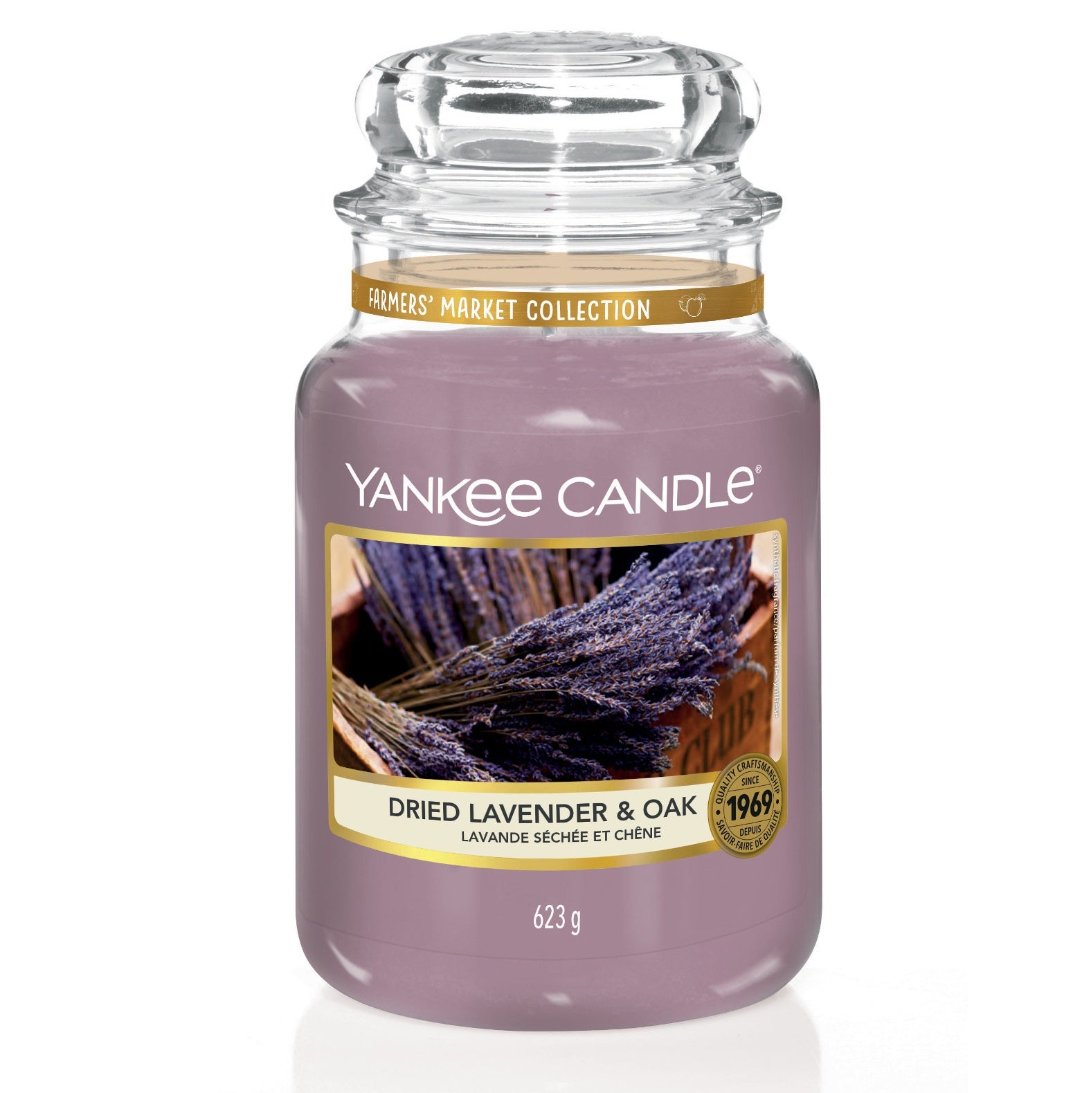 DRIED LAVENDER & OAK -Yankee Candle- Giara Grande