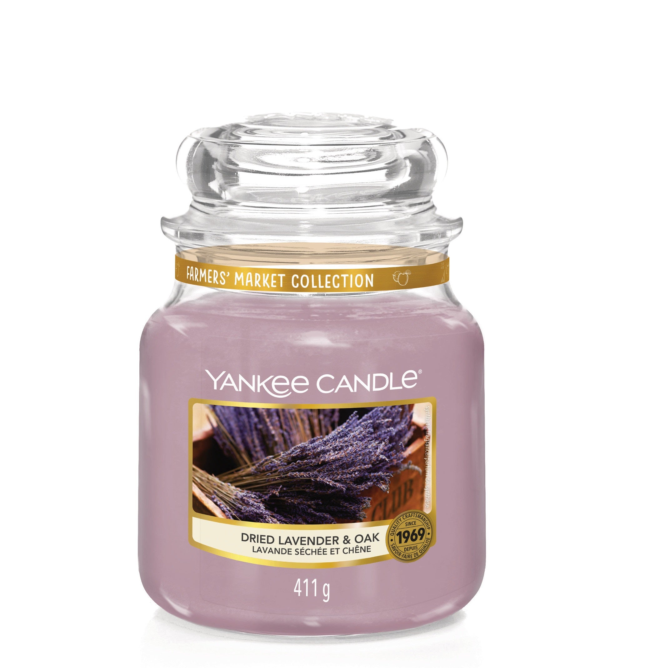 DRIED LAVENDER & OAK -Yankee Candle- Giara Media – Candle With Care