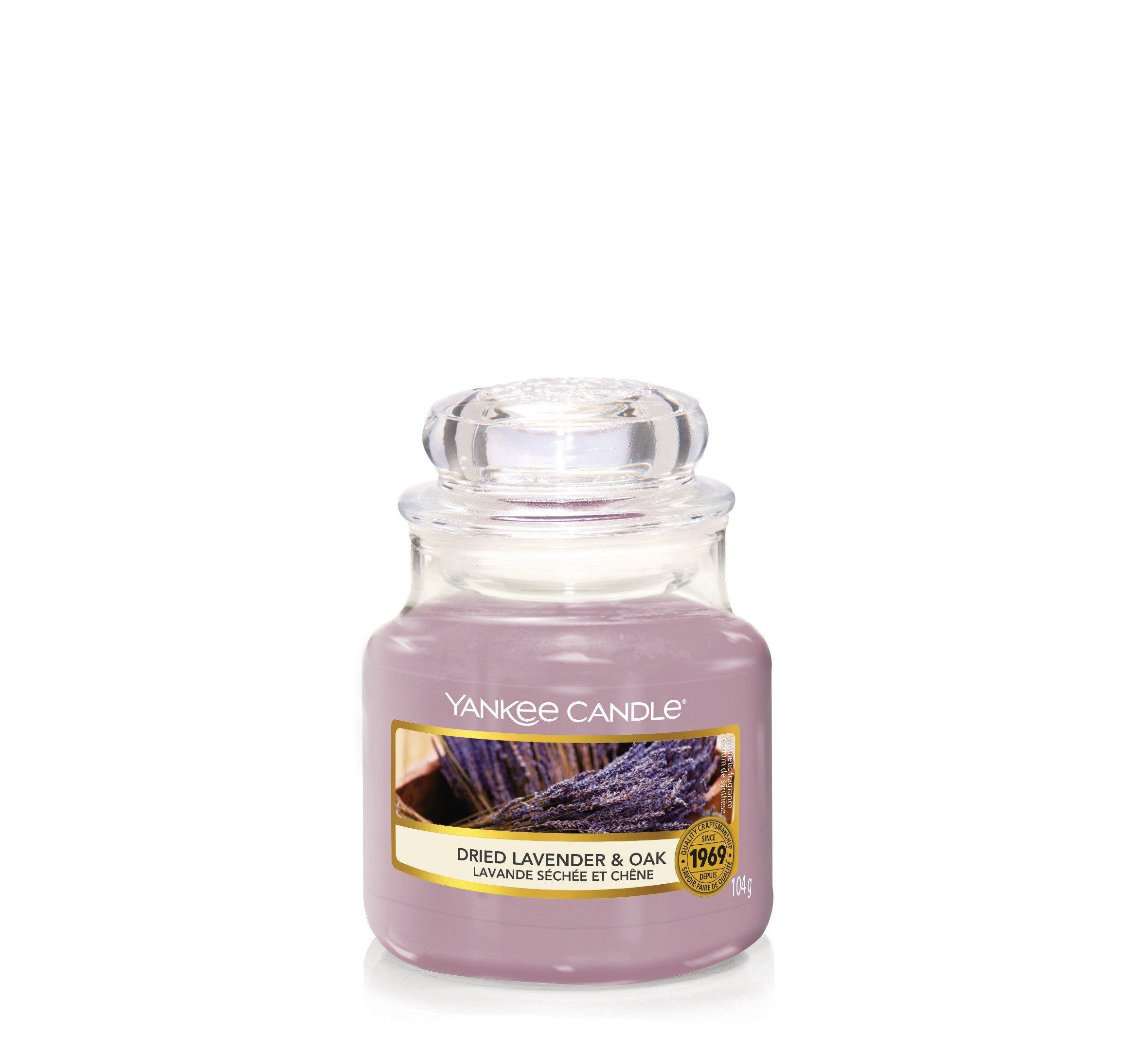 DRIED LAVENDER & OAK -Yankee Candle- Giara Piccola – Candle With Care