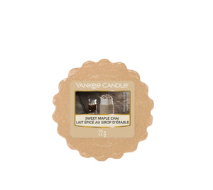 SWEET MAPLE CHAI -Yankee Candle- Tart