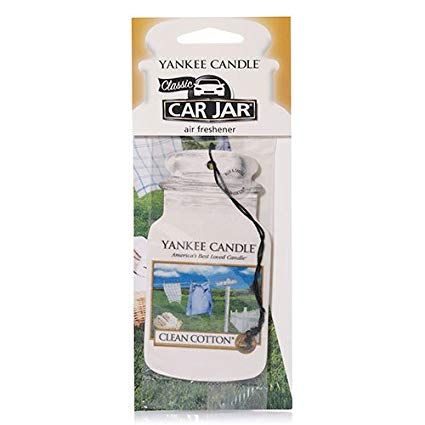 CLEAN COTTON -Yankee Candle- Car Jar