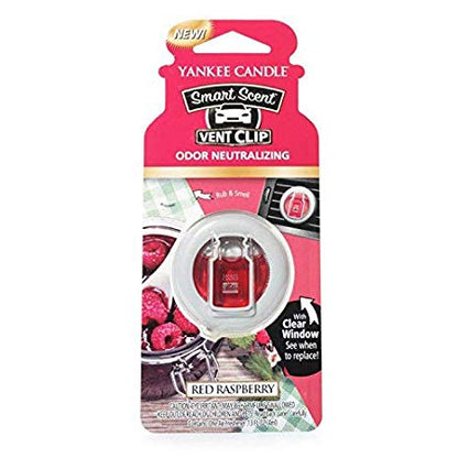 RED RASPBERRY -Yankee Candle- Smart Scent Vent Clip