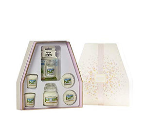 SET FRAGRANZA CLEAN COTTON -Yankee Candle- Confezione Regalo