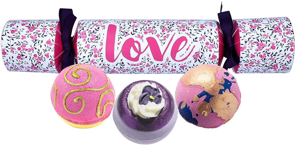 LOVE CRACKER -Bomb Cosmetics- Christmas Cracker Confezione Regalo