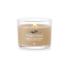 Amber sandalwood Yankee Candle - Candela Votive in Vetro