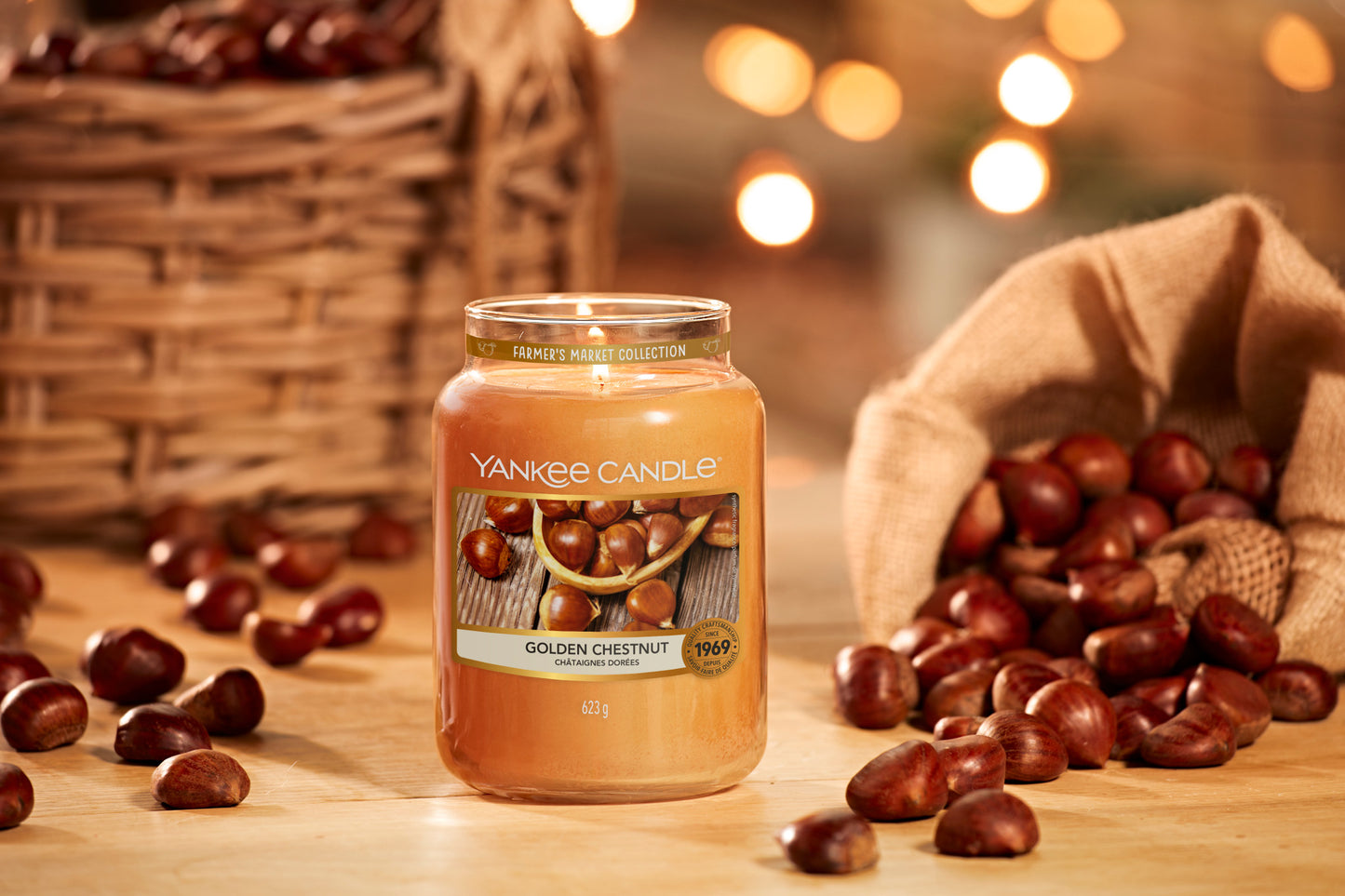 GOLDEN CHESTNUT -Yankee Candle- Giara Media