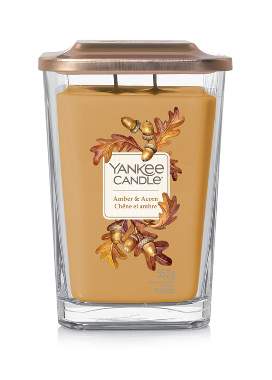 AMBER & ACORN -Yankee Candle- Candela Grande