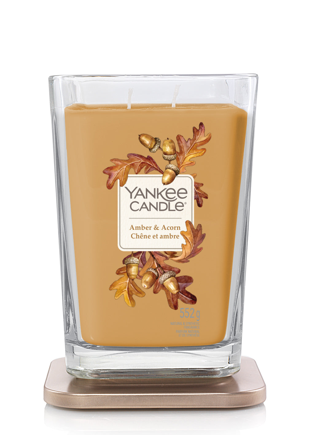 AMBER & ACORN -Yankee Candle- Candela Grande